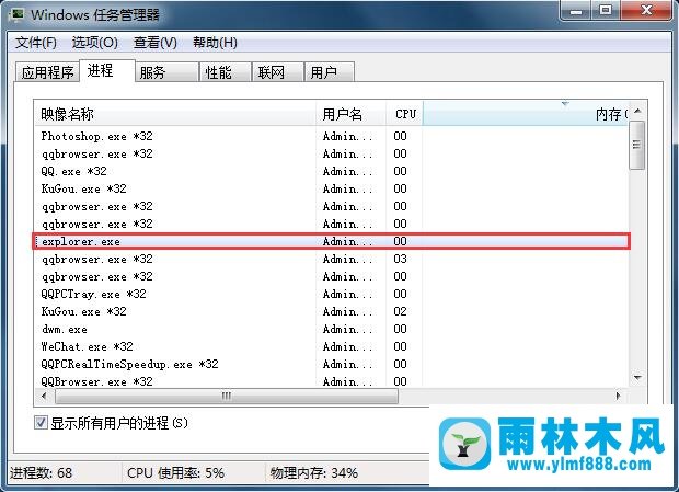 雨林木風(fēng)win7系統(tǒng)運(yùn)行快捷圖標(biāo)沒反應(yīng)怎么解決？