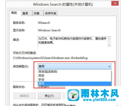 win8怎么關(guān)閉windows search功能